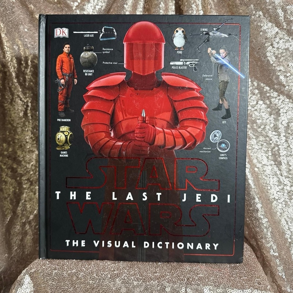 Star Wars the Last Jedi the Visual Dictionary by Pablo Hidalgo 2017 Hardcover